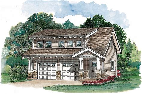 Craftsman Carriage House Plan 88335sh Architectural Designs House