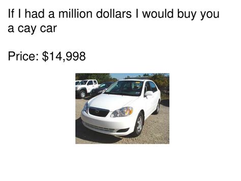 Ppt If I Had A Million Dollars Powerpoint Presentation Free