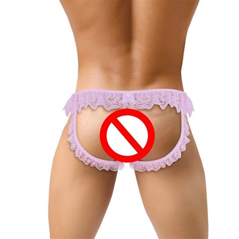 Herren Unterwäsche Spitzen Mini Bikini String Slips Tanga Jockstrap Reizwäsche eBay