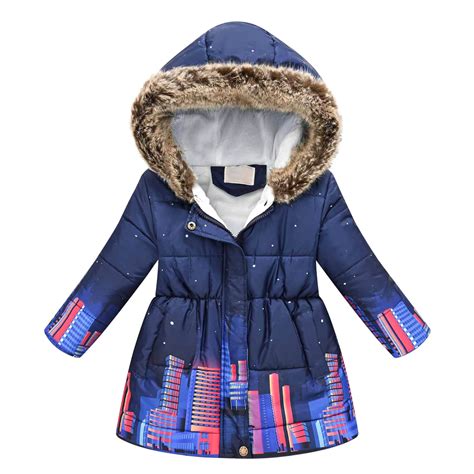 Winter Savings Clearance Dezsed 2022 Winter Print Jacket For Girls