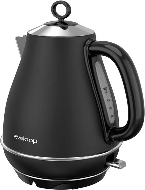 Evoloop L Electric Kettles Bpa Free Tea Kettle Hot Water Boiler Heater Stainless Steel