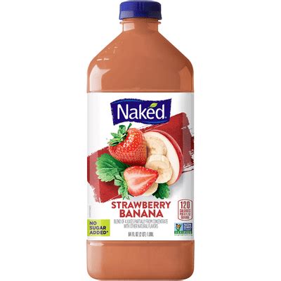 Naked Strawberry Banana Chilled Juice Fl Oz Instacart