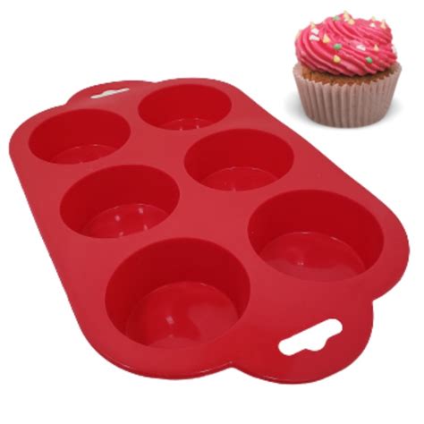 Forma De Silicone Cavidades Para Cupcake Gelatina Pudim Mini Bolo