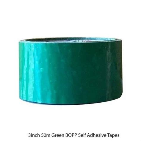 Inch M Green Bopp Self Adhesive Tapes At Rs Piece Bopp Adhesive