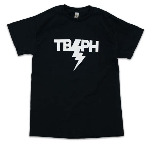 Lightning Bolt T Shirt In Poppy Red Shirt Threadbare Print House