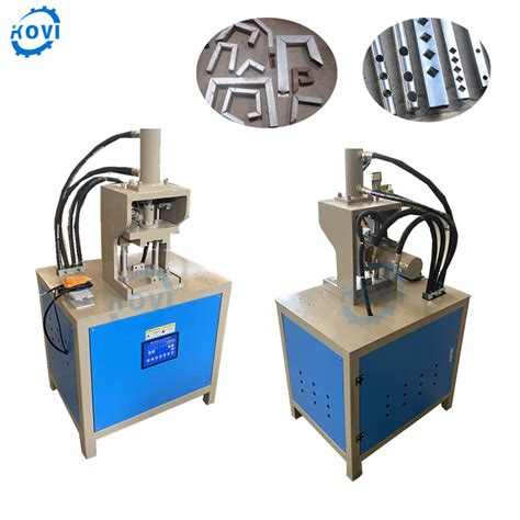 Hydraulic Square Pipe Round Tube Punching Hole Notching Machine Angle