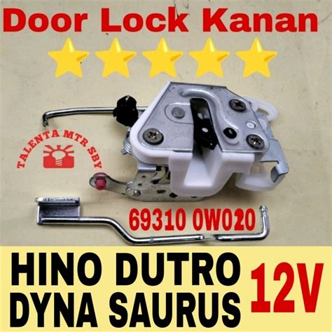 Jual Door Lock Pintu Kanan Dutro 12V Saurus 12 Volt Hino 300 Door Lok