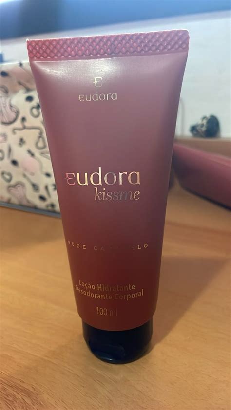 Lo O Hidratante Perfumada Eudora Kissme Nude Caramelo Ml Cosm Tico Feminino Eudora Nunca