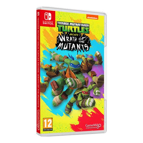 Teenage Mutant Ninja Turtles Arcade Wrath Of The Mutants Nintendo