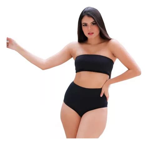 Biquini Cintura Alta Hot Pants Top Faixa MercadoLivre