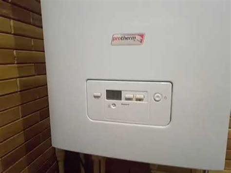 Котел Protherm Gepard 23, сервисная настройка - YouTube
