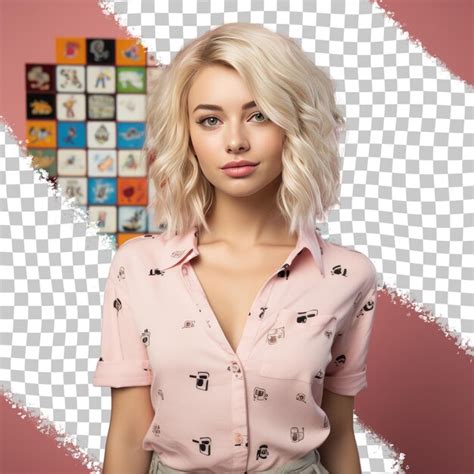 Coiffure Blonde Psd Mod Les Psd Gratuits De Haute Qualit T L Charger
