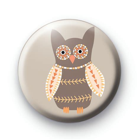 Kitsch Hoot Owl Badge Kool Badges