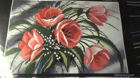 Вышивка бисером для начинающих - YouTube