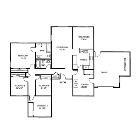 Floor Plans | Mountain View | Mountain view, Floor plans, Base housing