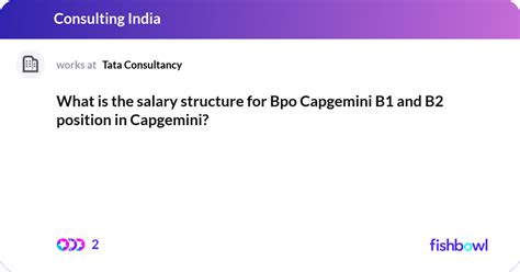 salary structure  bpo capgemini  fishbowl