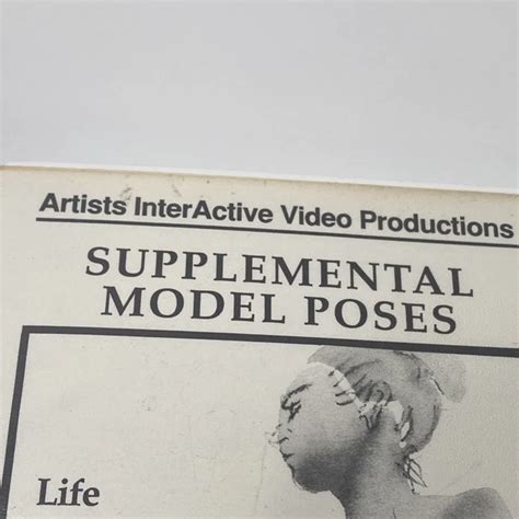SUPPLEMENTAL NUDE MODEL Poses Ruth Block Art Drawing VHS 1990 Lot Of 2 READ 35 48 PicClick UK
