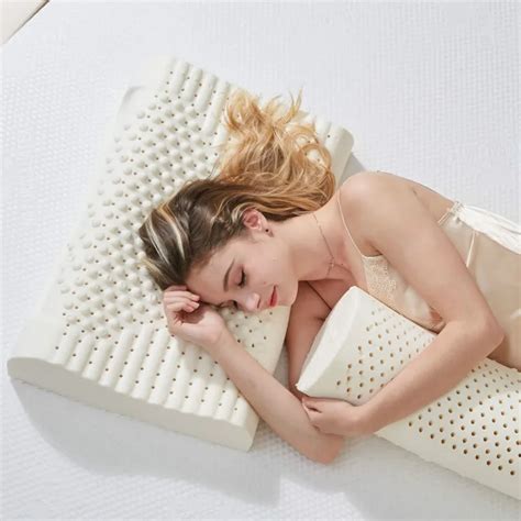 NarwalDate Natural Latex Pillow Memory Foam Breathable Neck Cervical