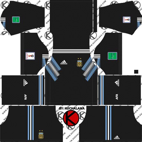 Argentina 2018 World Cup Kit Dream League Soccer Kits Kuchalana