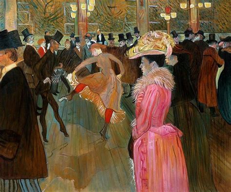 Obra De Henri De Toulouse Lautrec - Toulouse Lautrec At The Moulin Rouge