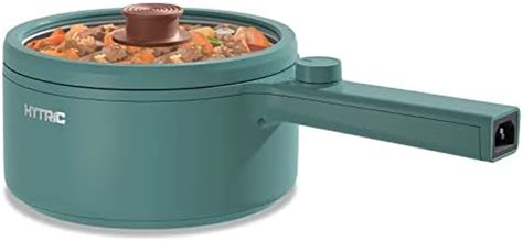 Hytric Electric Hot Pot L Portable Nonstick Frying Pan Multifunction Electric Skillet For