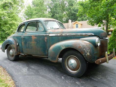 1940 Chevy Coupe Special Deluxe Gasser Race Car Street Hot Rod 32 34 5 Window Classic