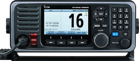 Icom Gm Ricetrasmettitore Fisso Gmdss Vhf Con Dsc In Classe A