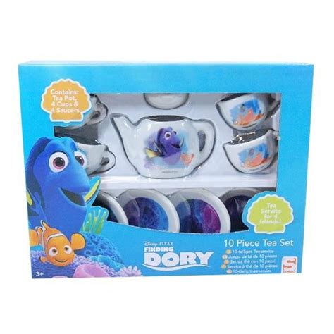 Disney Dory Dinette Service à Thé Porcelaine 10 pièces