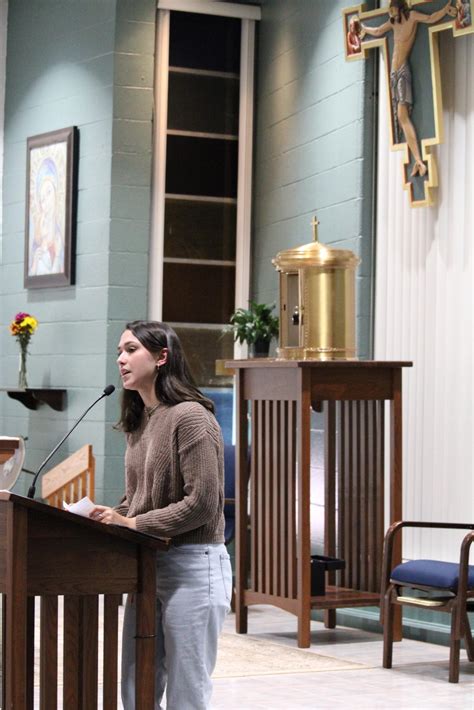 'Religious Hippie' Amber Rose Schneider tells St. Thomas More Oratory