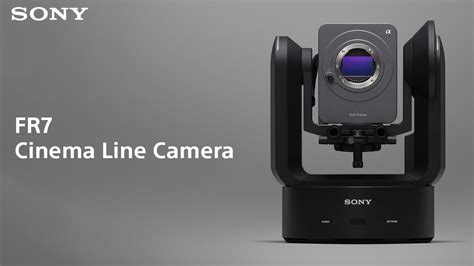 Sony Introducing Fr Ptz Camera Sony Cinema Line Youtube