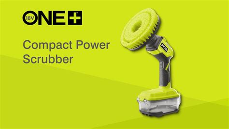 Ryobi One Compact Power Scrubber V R Cps Ah Kit