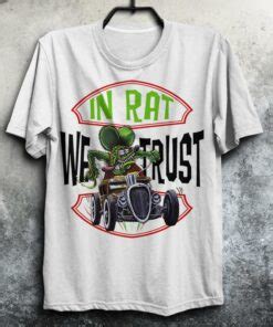 Rat Fink Choppers Hot Rod T Shirt Dingmun