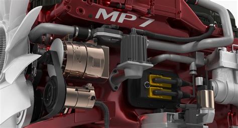 3D mack semi truck engine - TurboSquid 1292084