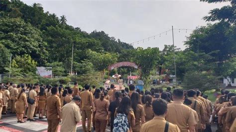 Pemkab Sitaro Sulawesi Utara Gelar Apel Bersama Memperingati Hari