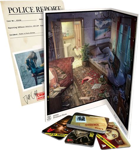 Gamestorm Crime Scene Brooklyn Board Game Tactic Games