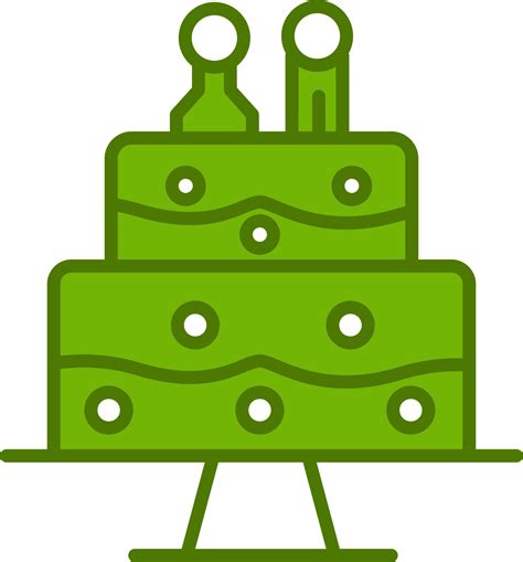 Wedding Cake Vector Icon 19628200 Vector Art At Vecteezy