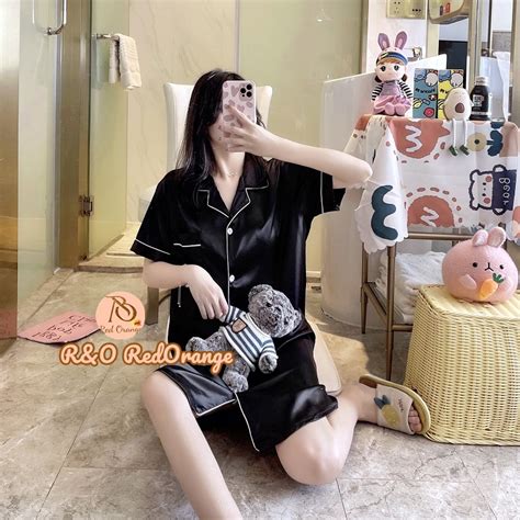 R O Silk Dress Women S Lingerie Plain Sleepwear Satin Nightdress Pajama Daster NightWear DS1