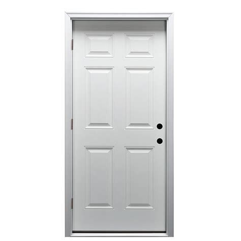 National Door Company ZZ364686R Fiberglass Smooth Primed Right Hand