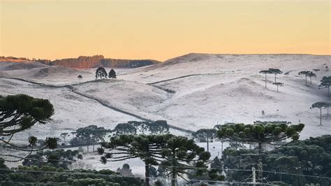 Urupema Registra A Menor Temperatura Do Ano No Pa S Graus Rd