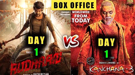 Rudhran Vs Kanchana 3 Rudhran 1st Day Collection Rudhran First Day