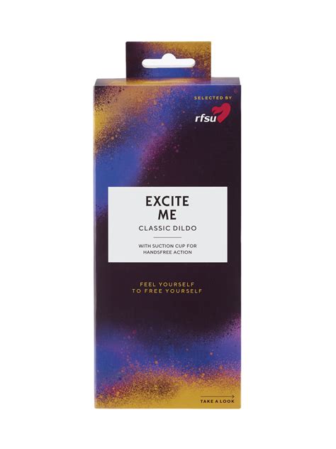 Rfsu Excite Me Dildo 1 Stk Sexhjelpemidler Farmasiet No