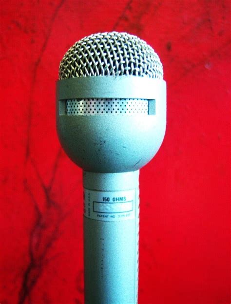 Vintage Electro Voice Re Dynamic Cardioid Microphone W