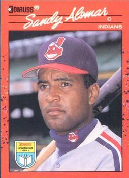 Collecting Sandy Alomar Jr Card Donruss Learning Series