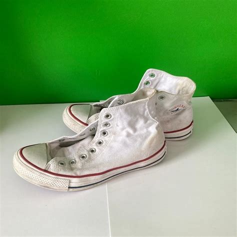 Converse Shoes Chuck Taylor Hitop White Converse Allstar Sneakers