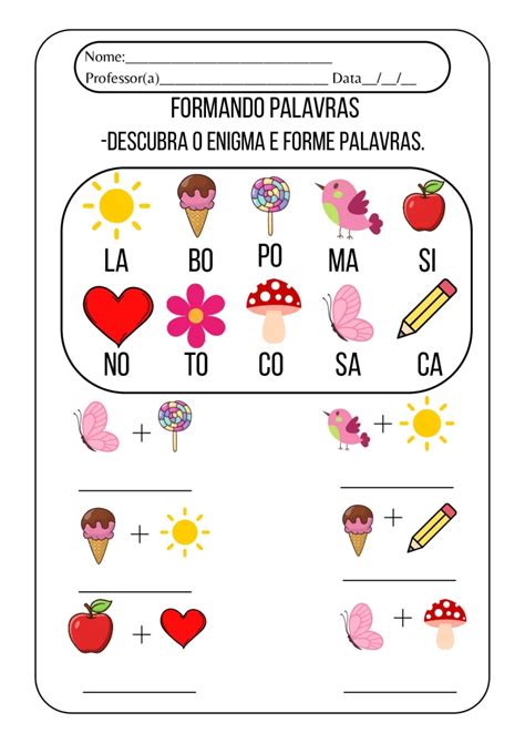 Atividades Para Infantil 2 Pdf - Atividades para Educação Infantil em PDF - Atividades Educação Infantil