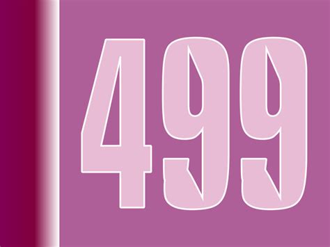 Numbers: Number 499