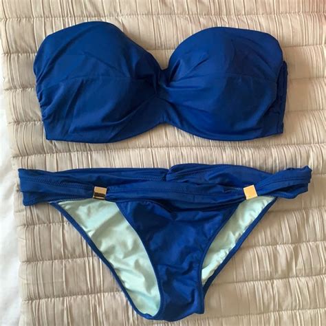 Victoria S Secret Swim Royal Blue Bikini From Victoria Secret Poshmark