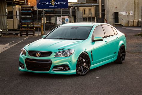 Holden Vf Ssv Hexis Tiffany Bluegold — Wrapped On Vinyl Bendigo