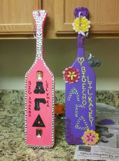 AΓΔ Greek Paddles Sorority Paddles Alpha Gamma Delta Gams Crafting Power Happy Pink