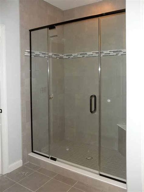 Frameless Pivot To Header Panel Door Precision Glass And Shower